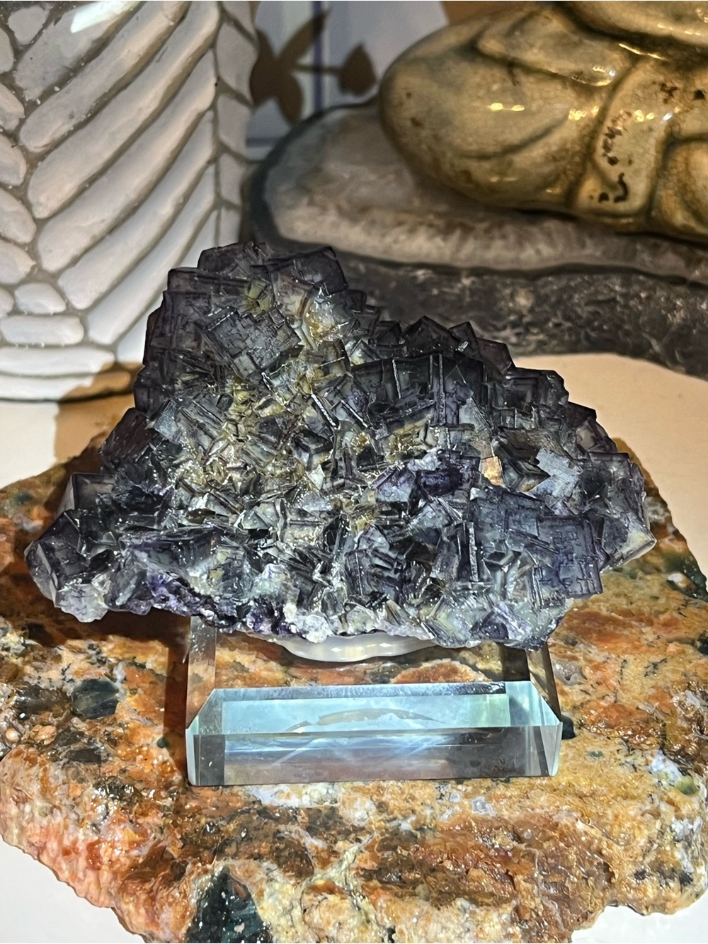STUNNING Huanggang Mine Fluorite